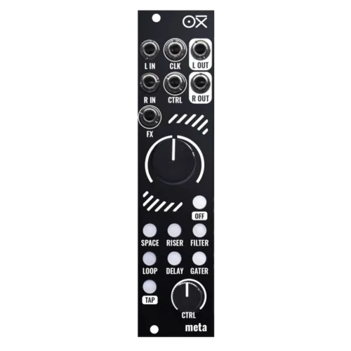 Oxi Instruments Meta Eurorack Stereo Multi FX Module (Black Edition)