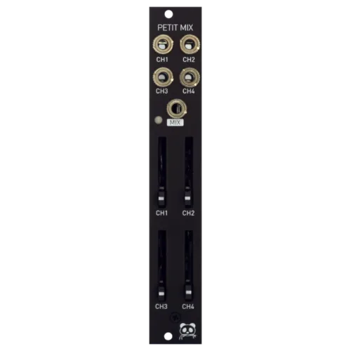 Patching Panda Petit Mix Eurorack Four Channel Mixer Module