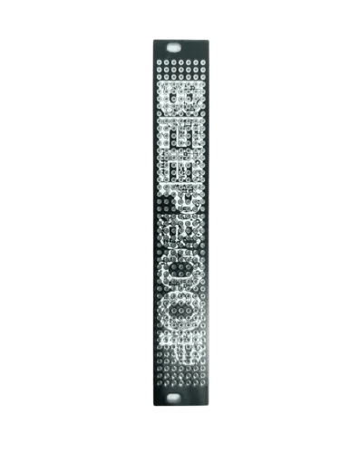 BeepBoop Electronics Eurorack Blank Panel (3U 4hp Perfboard Black)