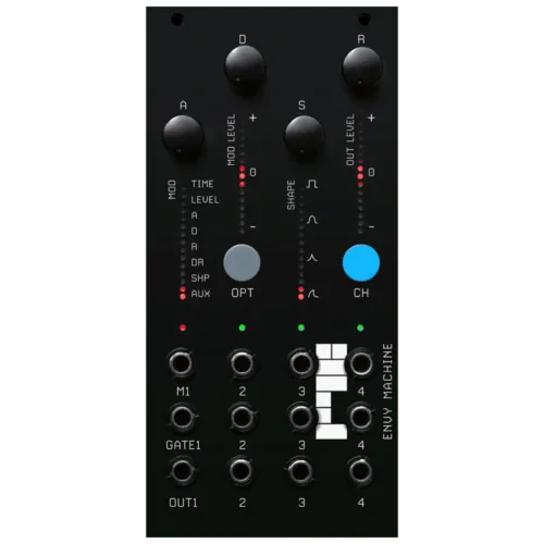 RYK Modular Envy Machine Eurorack Quad Channel Envelope Modulation Module