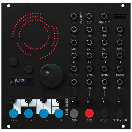 RYK Modular Time Slice Eurorack Quad Channel Looper Sampler Module
