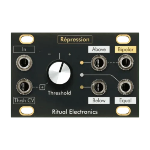 Ritual Electronics Repression 1U Eurorack Comparator Module