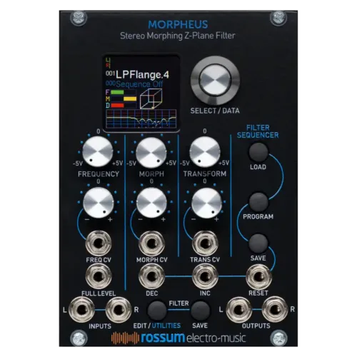 Rossum Electro-Music Morpheus Eurorack Z-Plane VCF Module (Black)