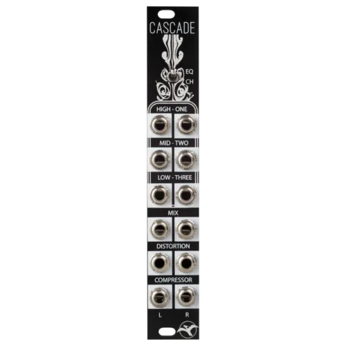 Schlappi Engineering Cascade Eddy Output Expander Eurorack Module (Black)