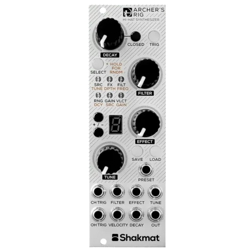 Shakmat Modular Archer’s Rig Eurorack Percussion Synthesiser Module