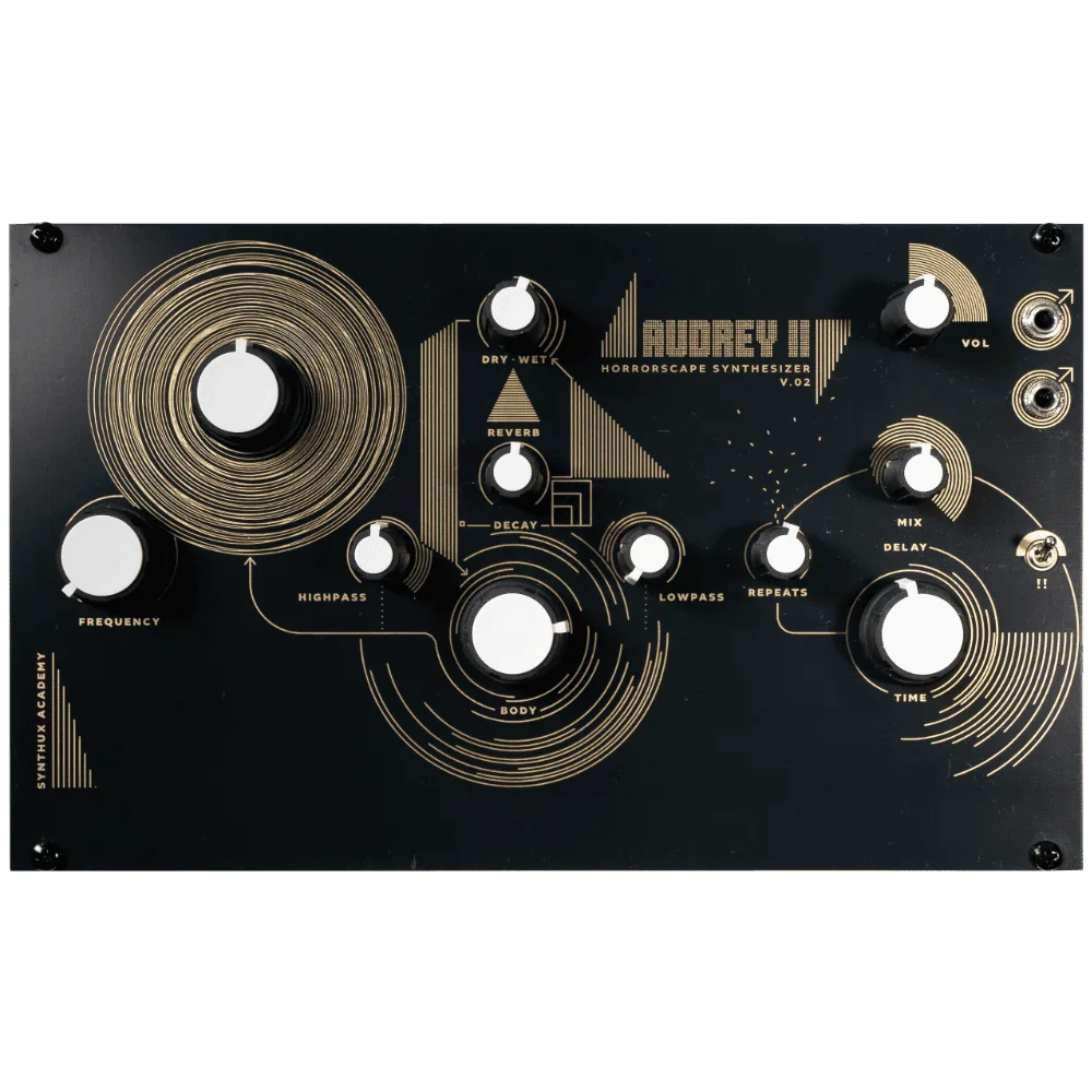 Synthux Audrey II Desktop Drone Feedback Synthesiser