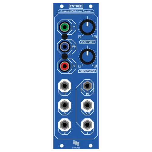 Syntonie Entrée RGB Converter Luma Processor Video Eurorack Module