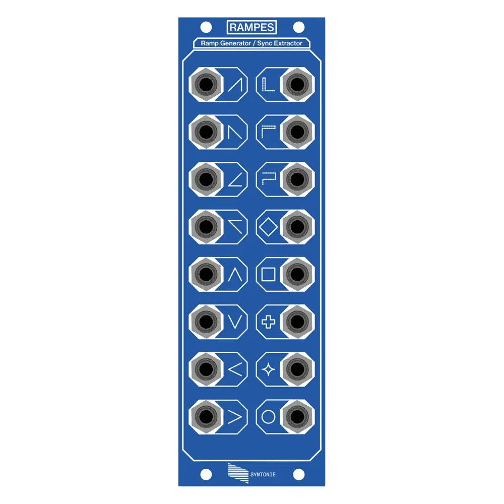 Syntonie Rampes Ramp Generator Sync Extractor Video Eurorack Module