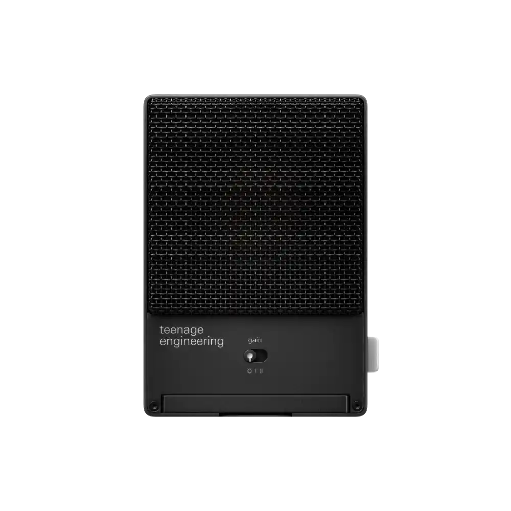 Teenage Engineering CM-15 Portable Condenser Microphone (Black) - Image 3
