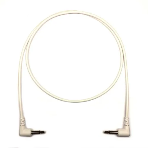 Tendrils Right Angled Eurorack Patch Cable (6 Pack – 60cm – White)