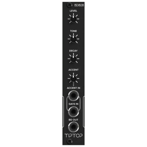 Tiptop Audio BD808 Analogue Bass Drum Eurorack Module (Black)