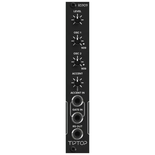 Tiptop Audio RS909 Rim Shot Eurorack Drum Module (Black)