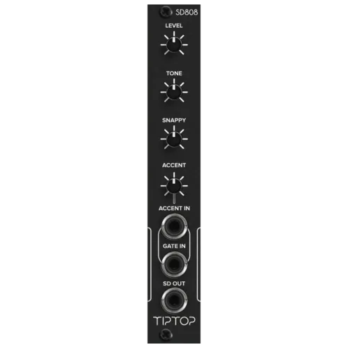 Tiptop Audio SD808 Snare Eurorack Drum Module (Black)