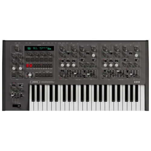 UDO DMNO 8 Voice Polyphonic Binaural Analog Hybrid Synthesiser (Black)
