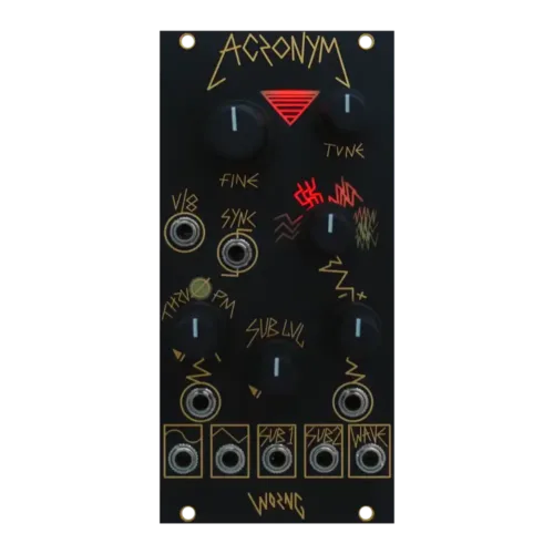 Worng Electronics Acronym Eurorack VC Wavemorphing Oscillator Module