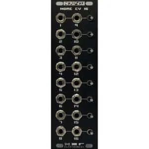 XOR Electronics NerdSeq CV16 Eurorack Expander Module (Black)