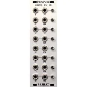 XOR Electronics NerdSeq CV16 Eurorack Expander Module (Silver)