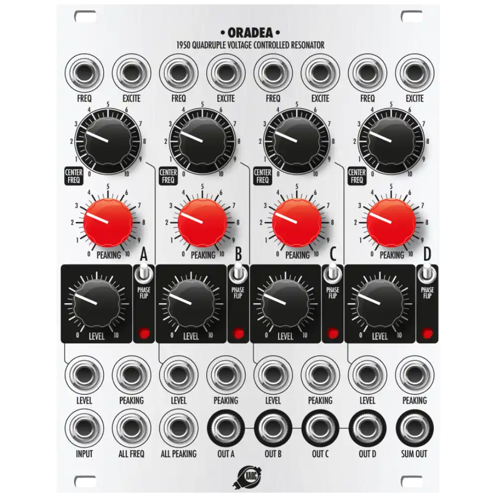 Xaoc Devices Oradea Eurorack Quad Voltage Controlled Resonator Module