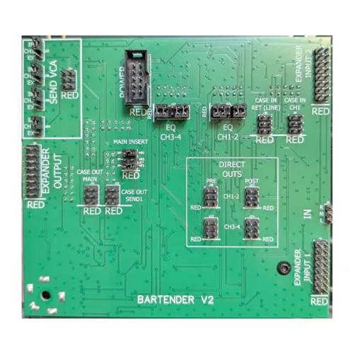 After Later Audio Bartender V1 Upgrade PCB