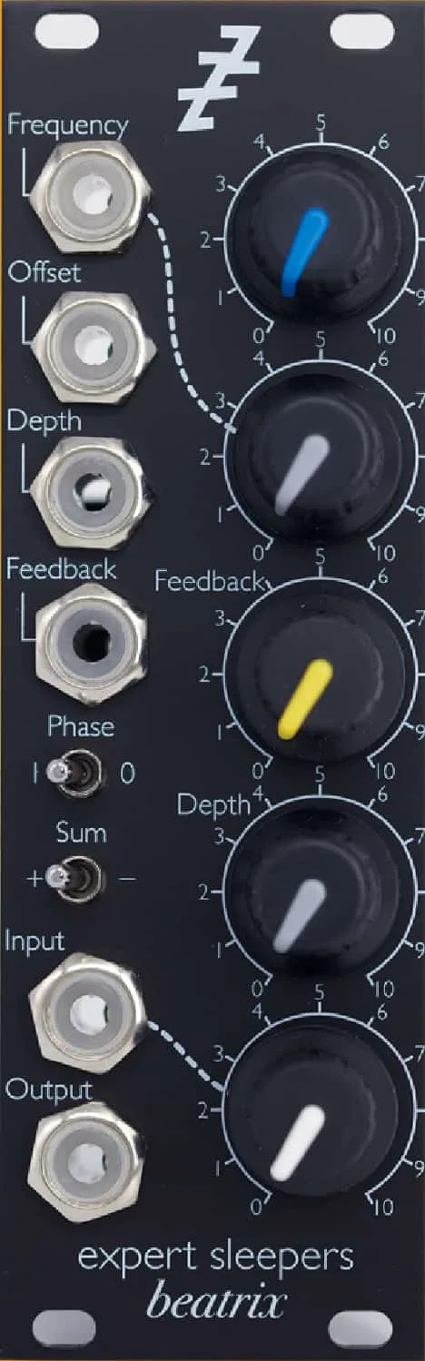 Expert Sleepers Beatrix Eurorack Phaser Module
