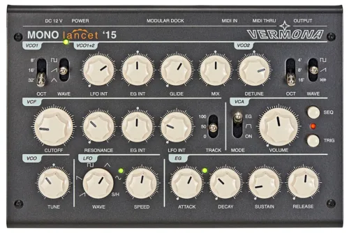 Vermona Mono Lancet 15 Monophonic Desktop Synthesiser