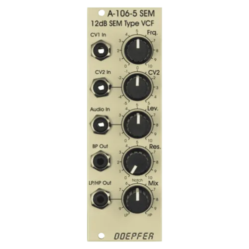 Doepfer A-106-5SE Eurorack SEM Filter Module