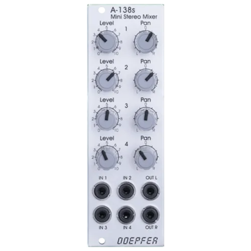 Doepfer A-138-S Eurorack Stereo Mixer Module