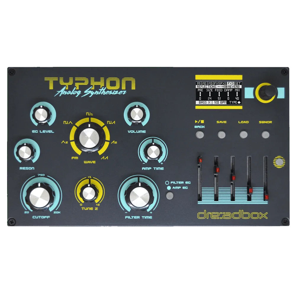 Dreadbox Typhon Desktop Analog Monophonic Synthesizer