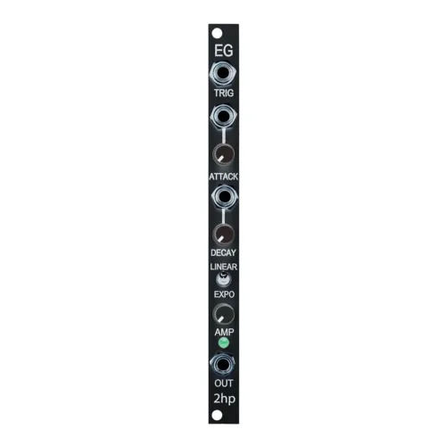 2hp EG Eurorack Envevlope Generator Module (Black)