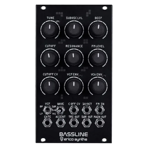 Erica Synths Bassline Eurorack Synth Voice Module