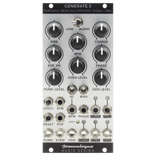 Joranalogue Generate 3 Eurorack Through-Zero Oscillator Module