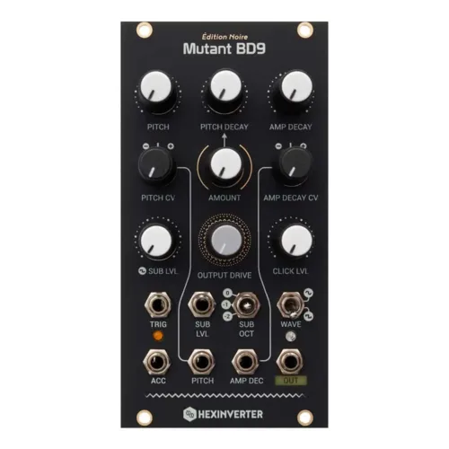 Hexinverter Electronique Mutant BD9 Eurorack 909 Kick Module