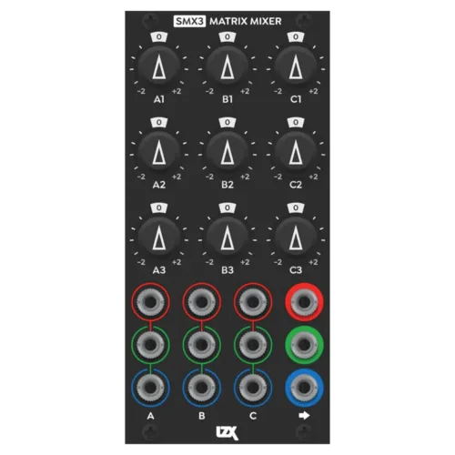 LZX Industries SMX3 Eurorack Visual Matrix Mixer Module