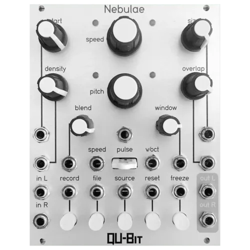 Qu-Bit Electronix Nebulae MK2 Eurorack Sampler Module (Silver)