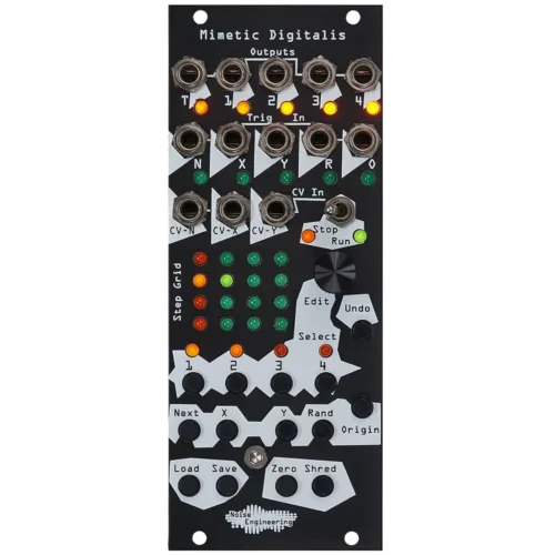 Noise Engineering Mimetic Digitalis Eurorack Sequencer Module (Black)