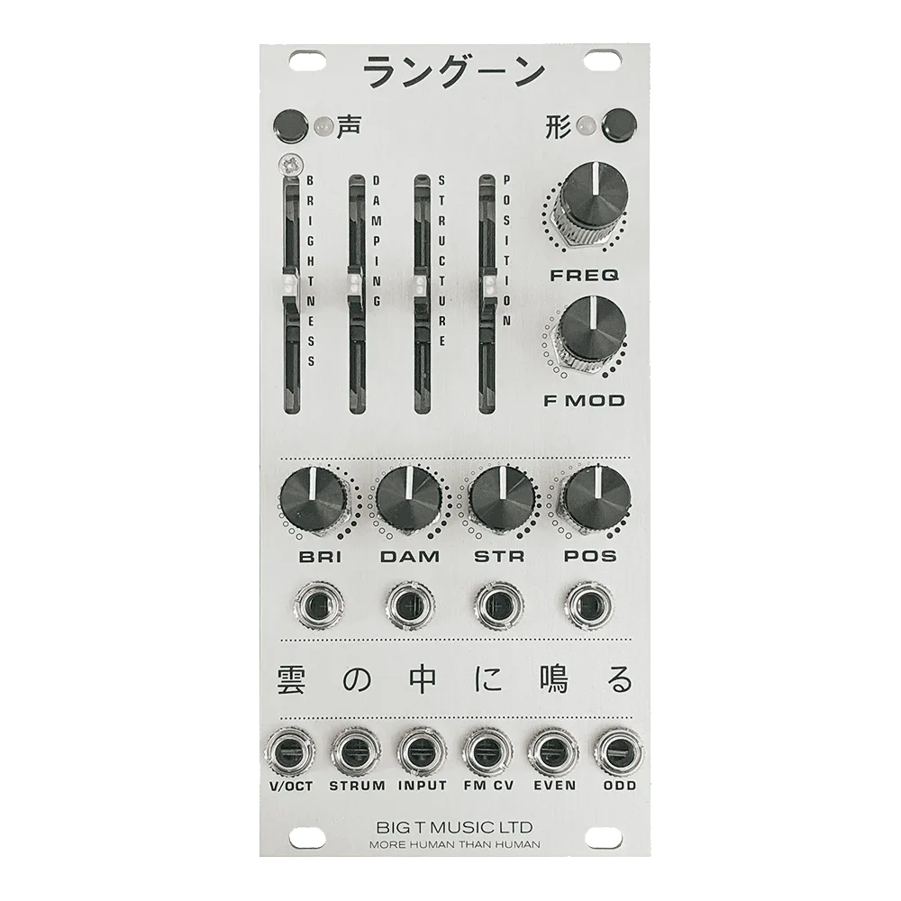 Big T Music Rangoon Eurorack Rings Reissue Module (Silver)