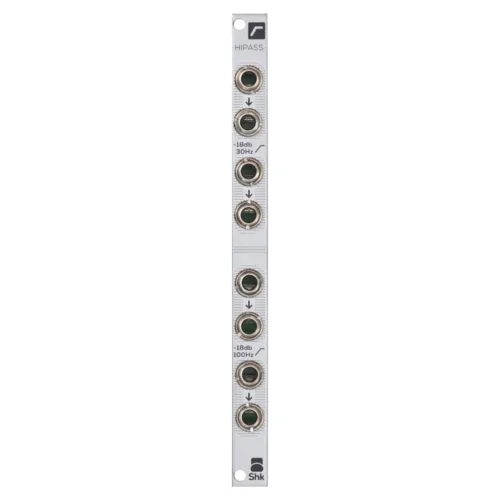 Shakmat Modular HiPass Eurorack Fixed Frequency Filter Module