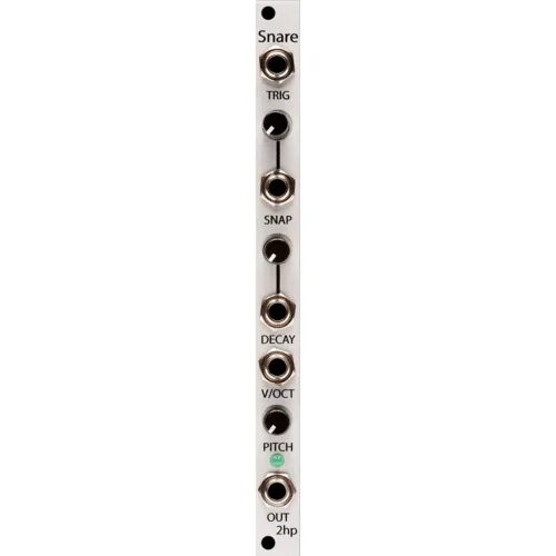 2hp Snare Eurorack Drum Module (Silver)