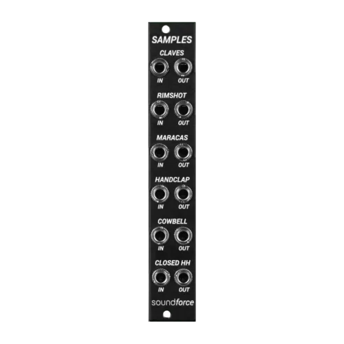 Soundforce Samples Eurorack 808 One Shot Module