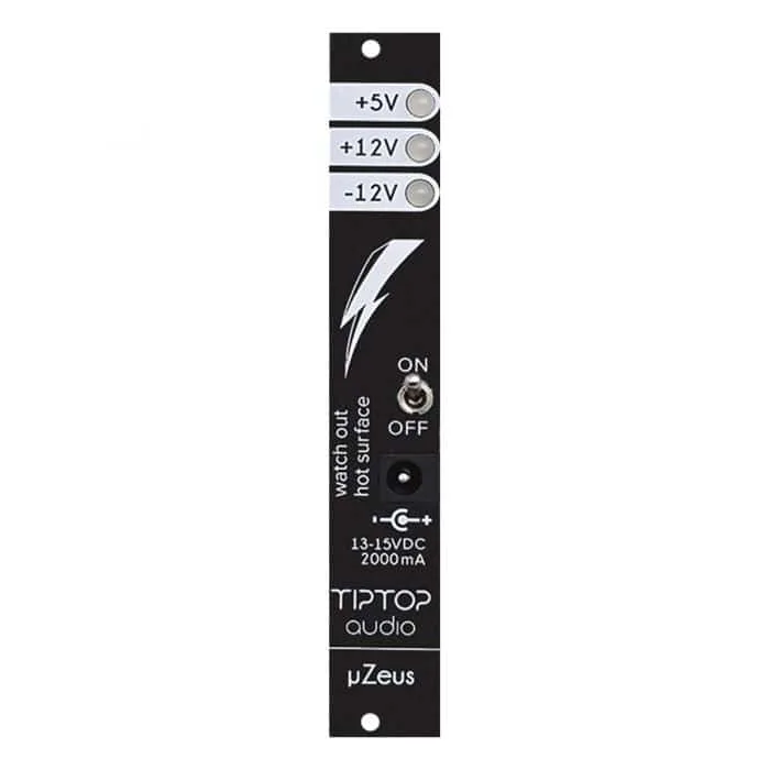 Tiptop Audio uZeus Eurorack Power Supply w/ Flying Bus Board (Black) - Image 2