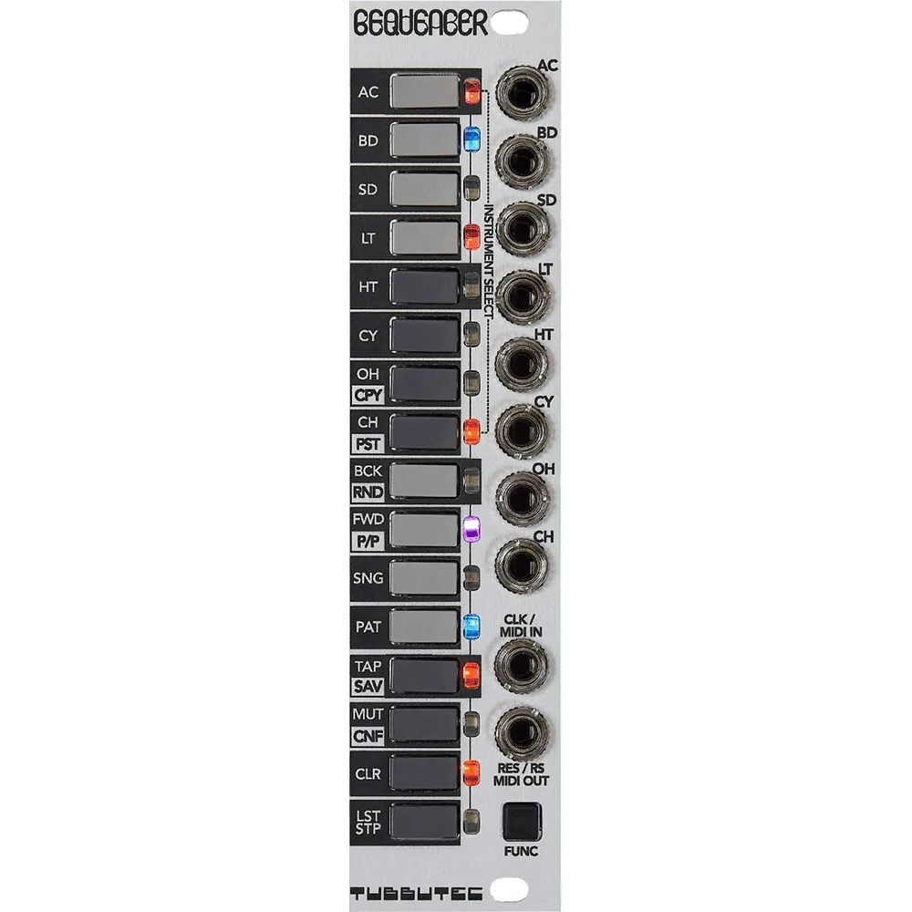 Tubbutec 6equencer 3U Eurorack Gate Sequencer Module