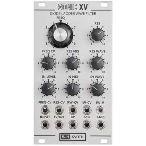 AJH Synths Sonic XV Eurorack Filter Module (Silver)