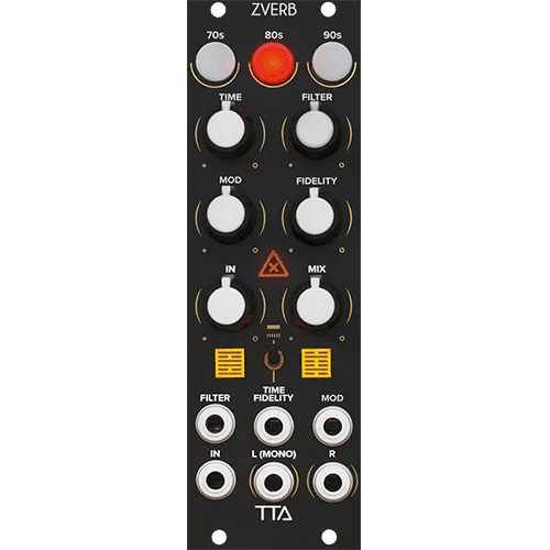 Tiptop Audio ZVERB Eurorack Reverb Module (Black)