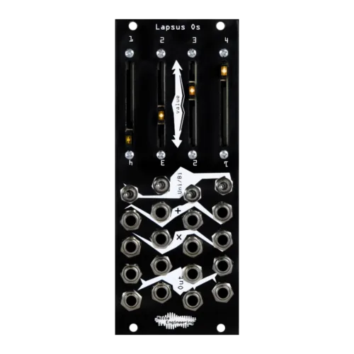 Noise Engineering Lapsus Os Eurorack Four Channel Attenuator Attenuverter Offset Module