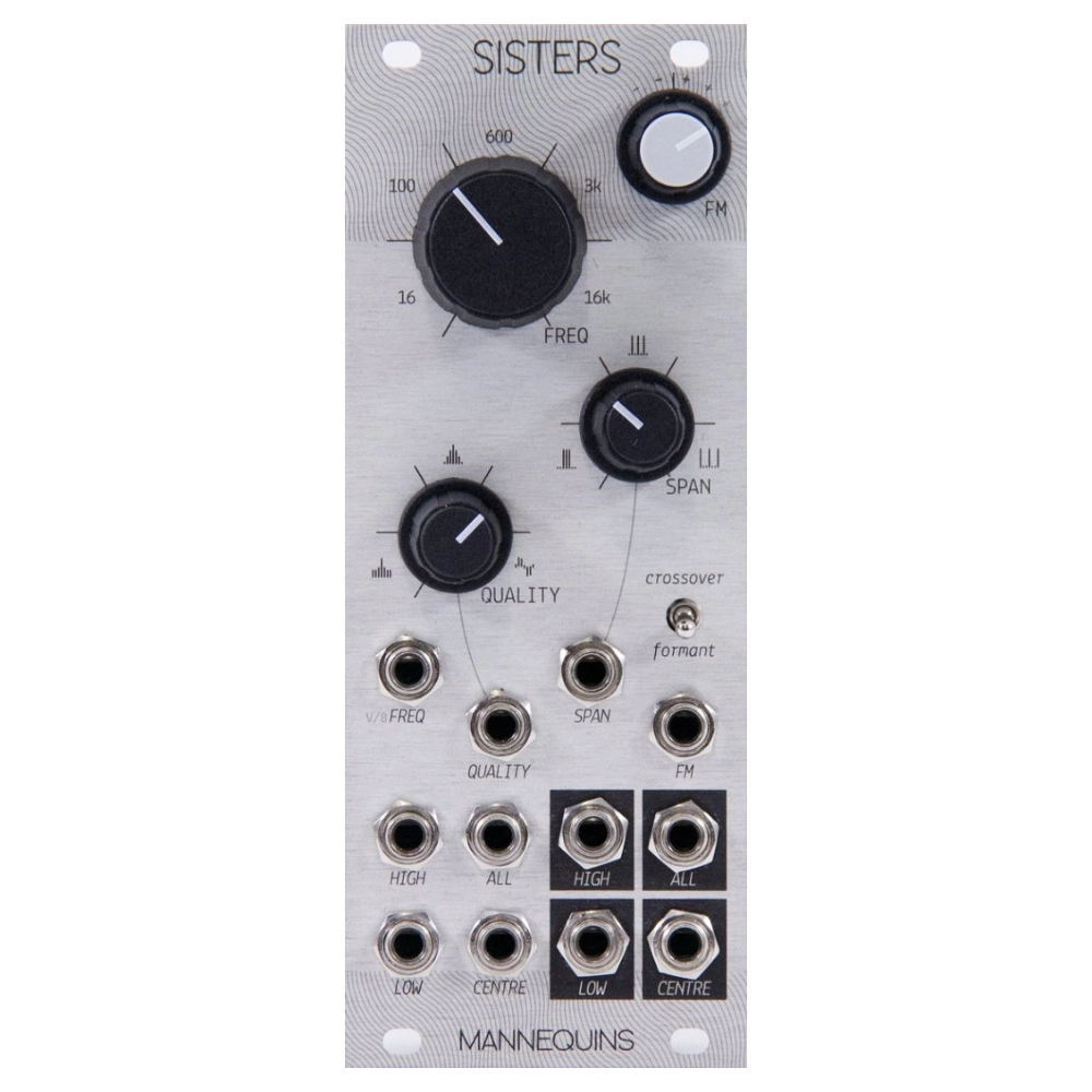 Mannequins Three Sisters Eurorack Multimode Filter Module
