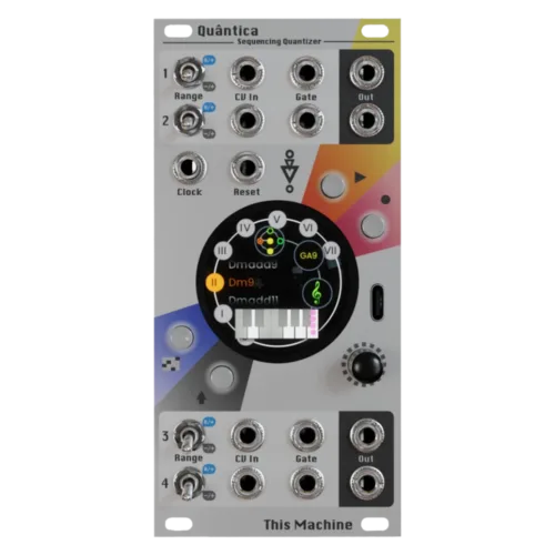 This Machine Modular Quântica Eurorack Chord Sequencer Quantizer Arpeggiator Module