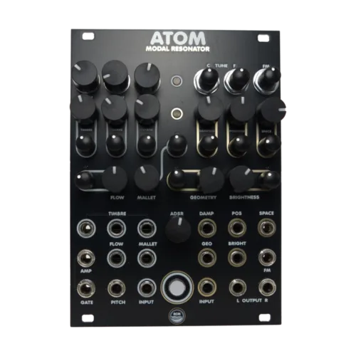 East Coast Modular Atom Eurorack Modal Resonator Module (Black)
