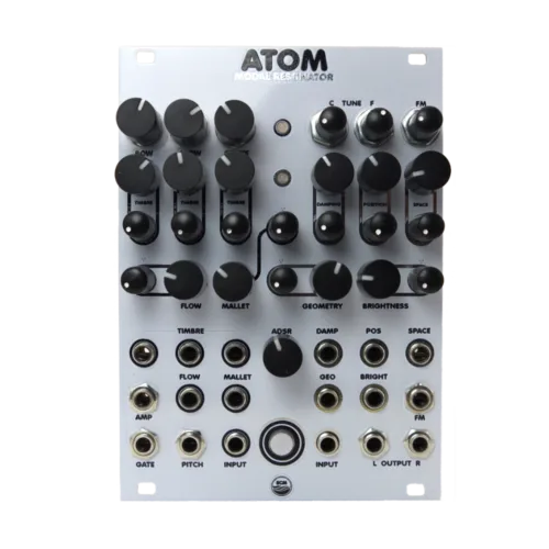 East Coast Modular Atom Eurorack Modal Resonator Module (White)