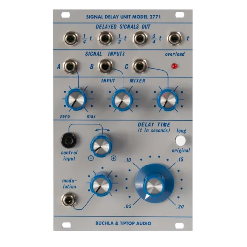 Buchla and Tiptop Audio 277t Eurorack Signal Delay Module