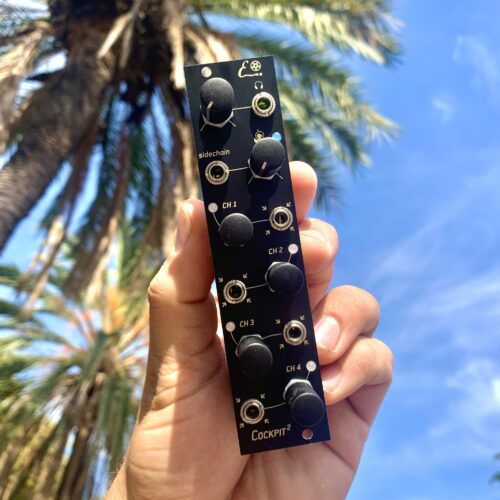 Endorphin.es Cockpit 2 Eurorack Mixer Module (3U – Black) [Ex-Demo]
